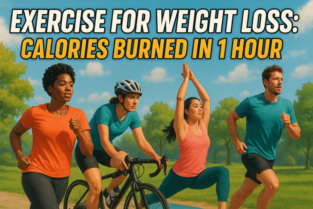 Exercise for Weight Loss: Calories Burned in 1 Hour